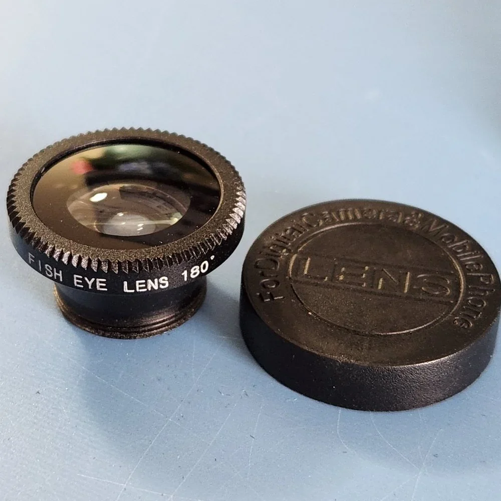 CELL PHONE CAMERA LENS, FISH EYE, MACRO, WIDE ANGLE, ATTACHMENTS